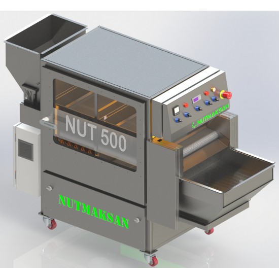 NUT 500 (13-28 kg/h Nuts Roasting Machine)
