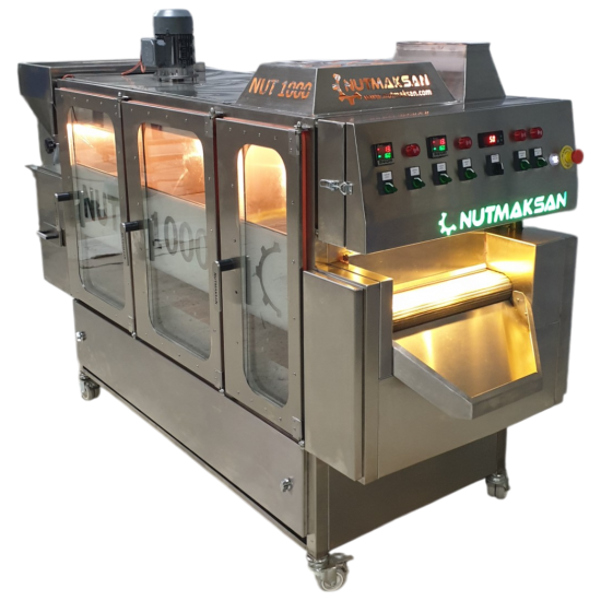 40 kg/h Nuts Roasting Machine 