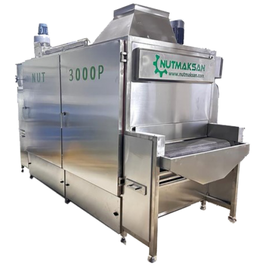 NUT 3000 (175-350 kg/h Nuts Roasting Machine)