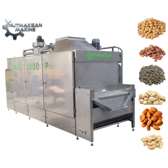 400 kg/h Nuts Roasting Machine