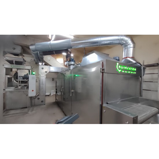 400 kg/h Nuts Roasting Machine