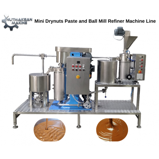 NUT-GBC 75 Compact Paste and Ball Mill Refiner Machine